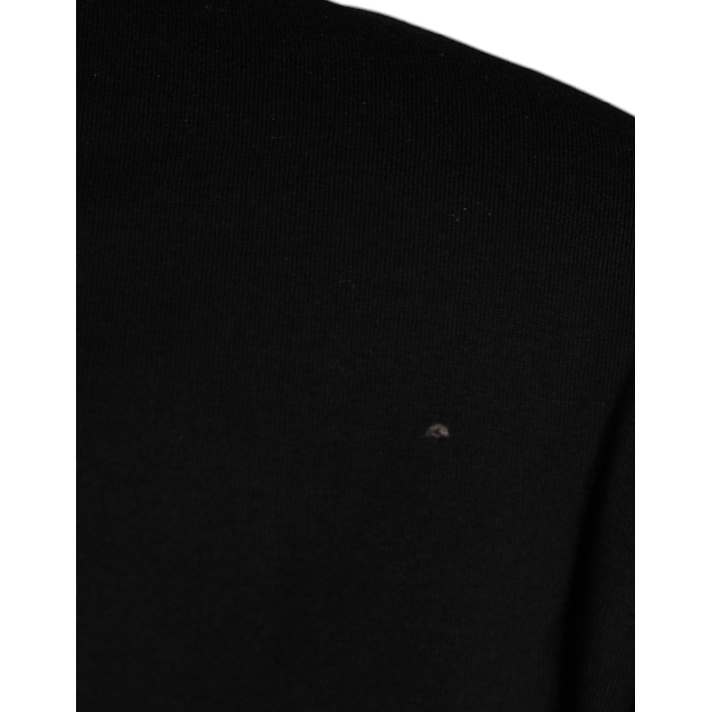 Dolce & Gabbana Black Crew Neck Short Sleeve T-shirt