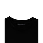 Dolce & Gabbana Black Crew Neck Short Sleeve T-shirt TSH87510-56