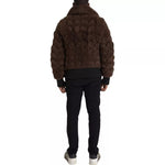 Bottega Veneta Brown Fur Lamb Shearling Coat Jacket JKT4061-48