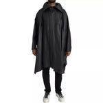 Bottega Veneta Black Leather Hooded Men Trenchcoat Jacket JKT4065-48