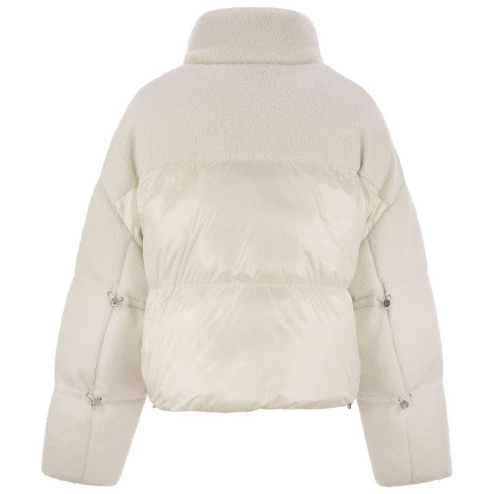 Moose Knuckles White Nylon Jackets & Coat