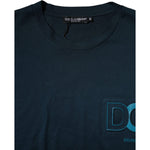 Dolce & Gabbana Blue Logo Crew Neck Short Sleeves T-shirt