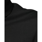 Dolce & Gabbana Black Logo Print Collared Cotton Polo T-shirt TSH87534-50