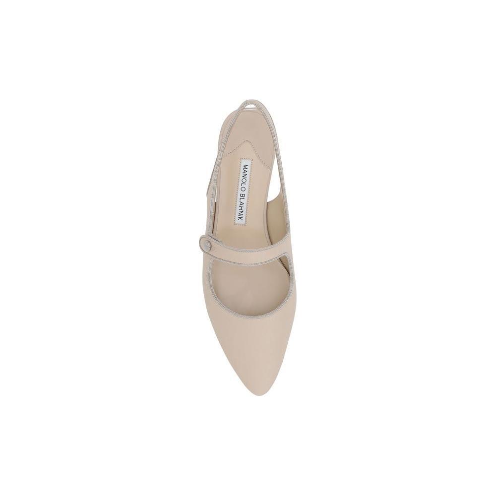 Manolo Blahnik Campariflatsli Ballerinas