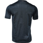 Dolce & Gabbana Dark Blue Silk Crew Neck Short Sleeve T-shirt