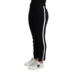 Dolce & Gabbana Black Virgin Wool Stretch Skinny Pants PAN71571-38