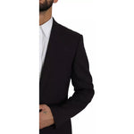 Dolce & Gabbana Purple MARTINI Wool Stretch 2 Piece Suit