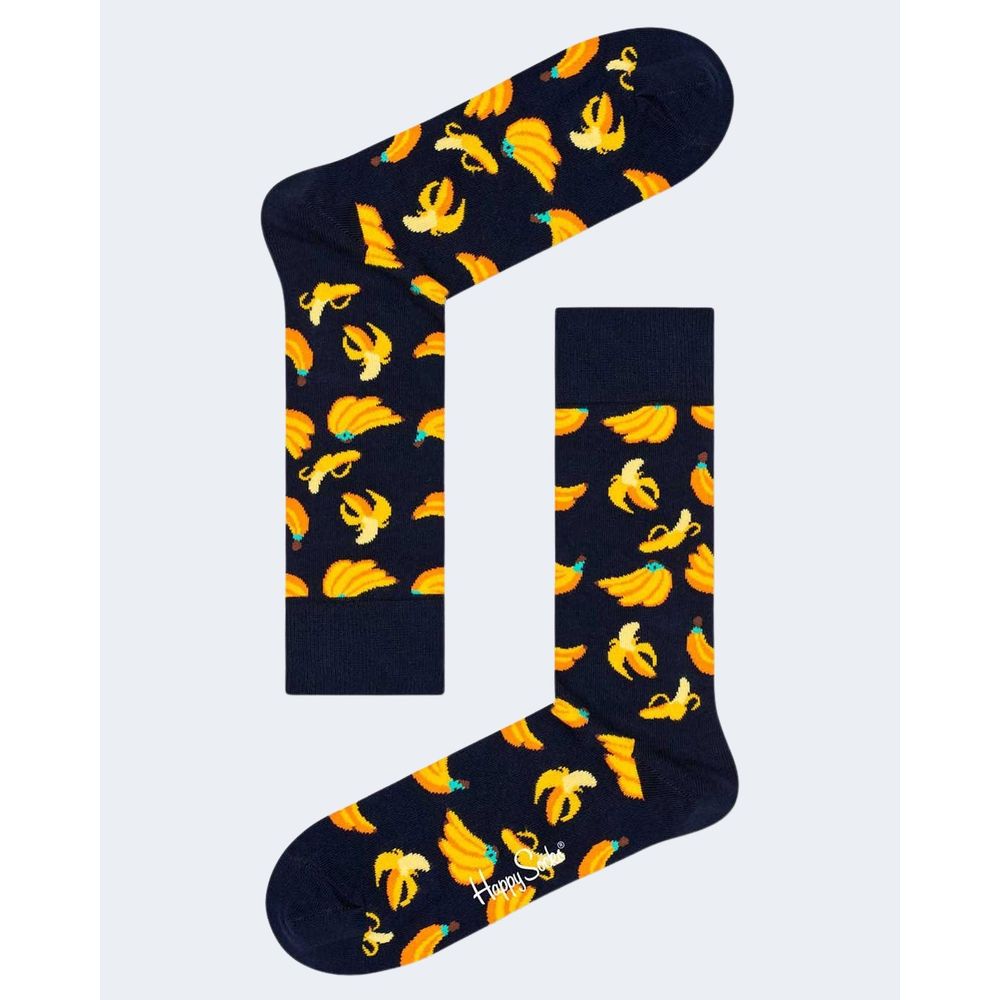 Happy Socks Black Cotton Socks