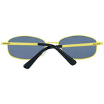 More & More Yellow Metal Sunglasses