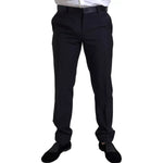 Dolce & Gabbana Black 3 Piece Single Breasted MARTINI Suit
