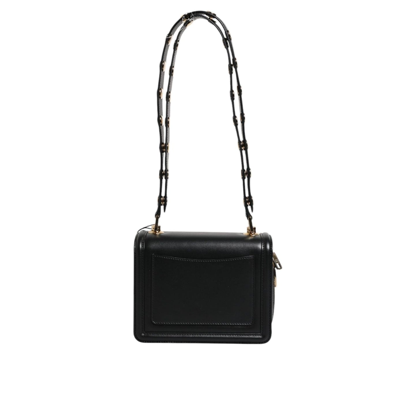 Dolce & Gabbana Black Joy Therapy Lola Studded Leather Crossbody Bag