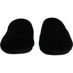 Dolce & Gabbana Black Viscose Velvet Slides Flat Slipper Shoes MV6701-40