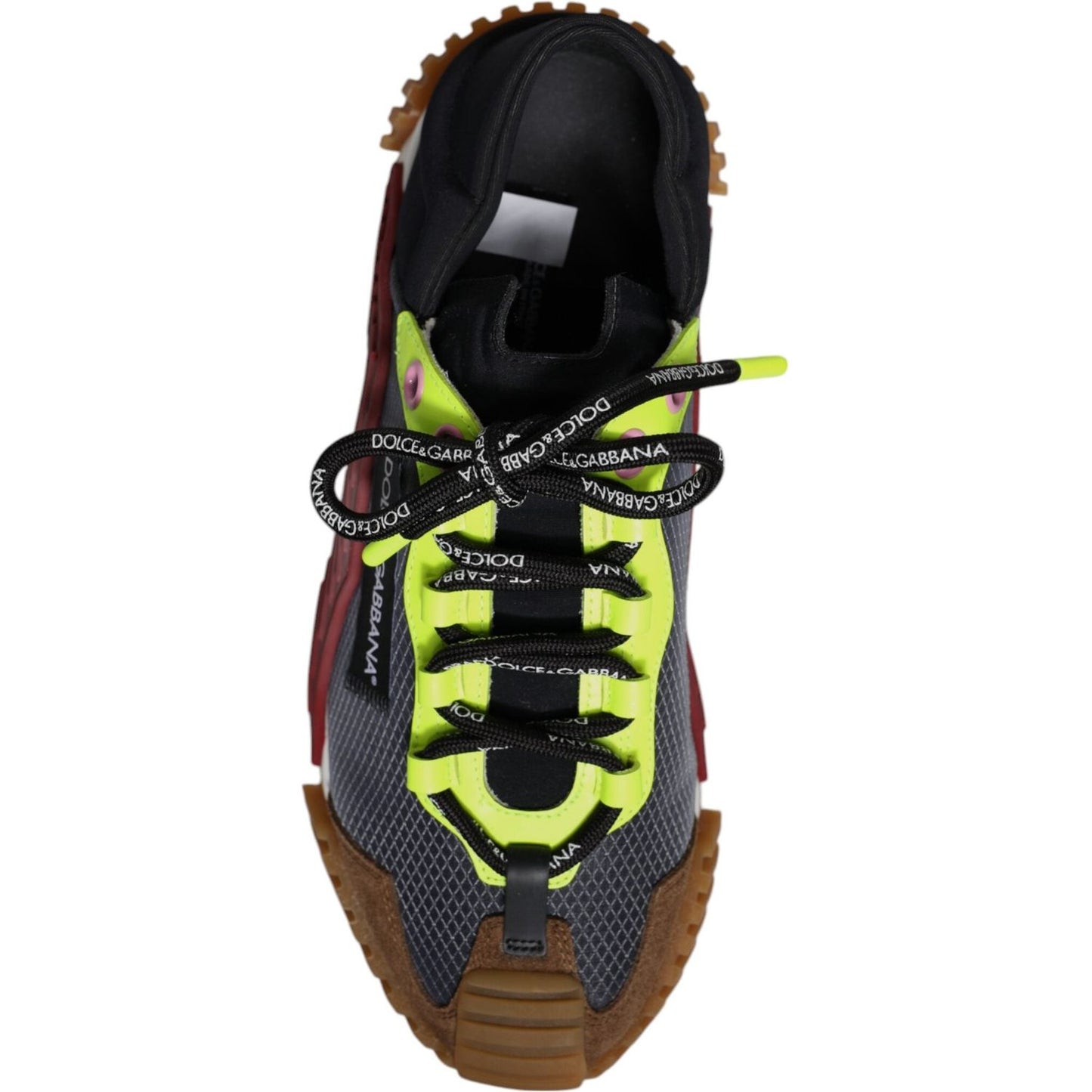 Dolce & Gabbana Multicolor Nylon Low Top NS1 Sneakers Shoes