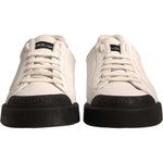 Dolce & Gabbana White Leather Logo Portofino Sneakers Shoes MV6912-39.5