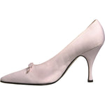 Dolce & Gabbana White Leather High Heels Women Pumps Shoes
