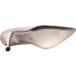 Dolce & Gabbana White Leather High Heels Women Pumps Shoes