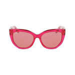 Ferragamo Red Acetate Sunglasses