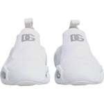 Dolce & Gabbana White Slip On Wave Low Top Sneakers Shoes LA12442-35