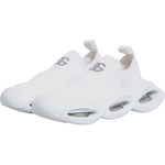Dolce & Gabbana White Slip On Wave Low Top Sneakers Shoes LA12442-35