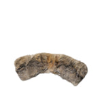 Dolce & Gabbana Brown Fur Shoulder Collar Neck Wrap Scarf MS7103