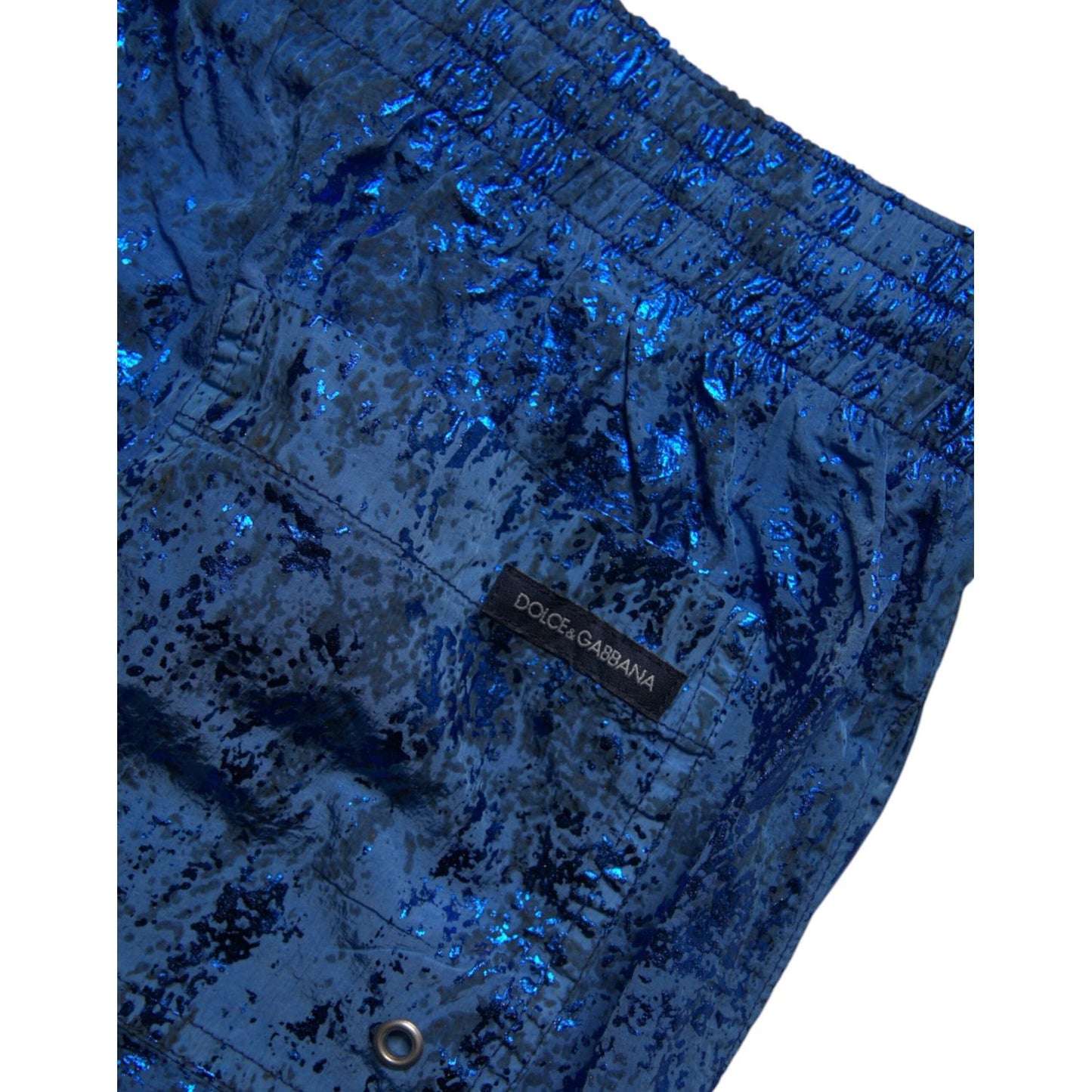 Dolce & Gabbana Blue Nylon Beachwear Swim Shorts 2Pc Swimwear BIK1916-4