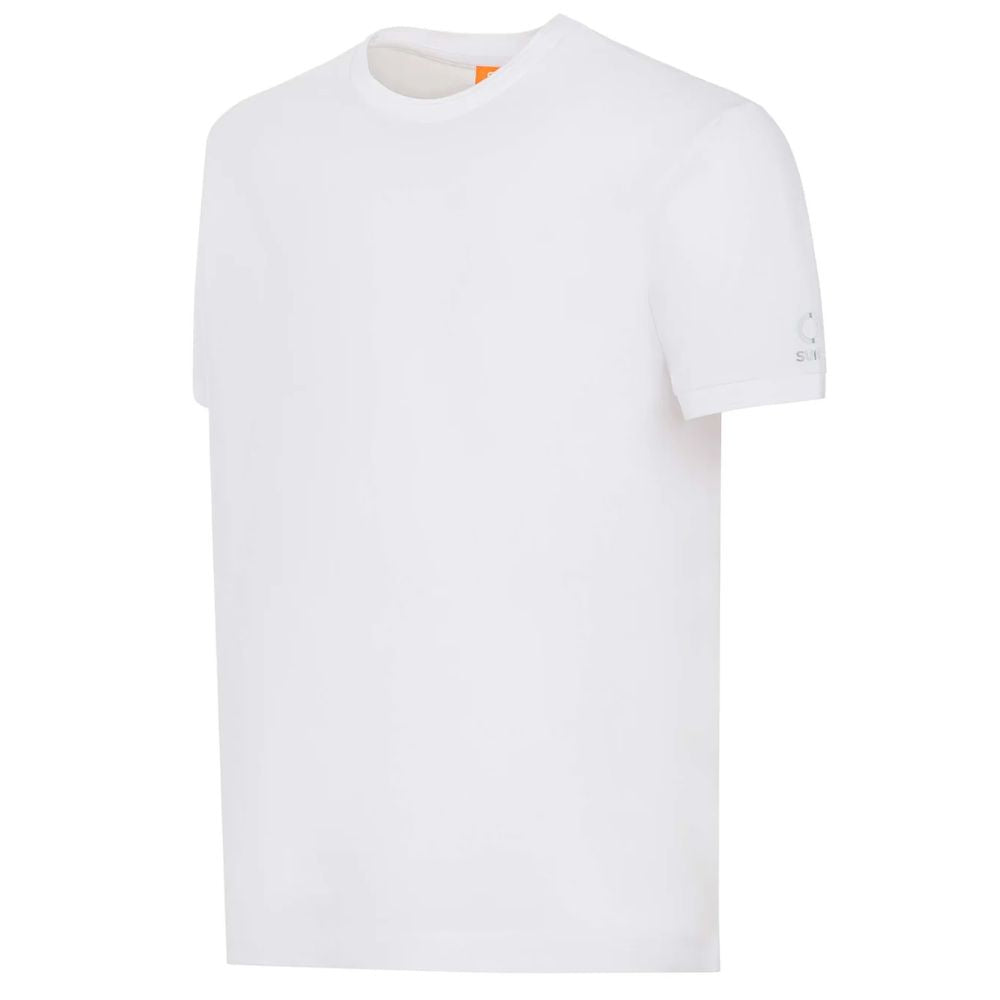 Suns White Cotton T-Shirt SU-15069-XXL