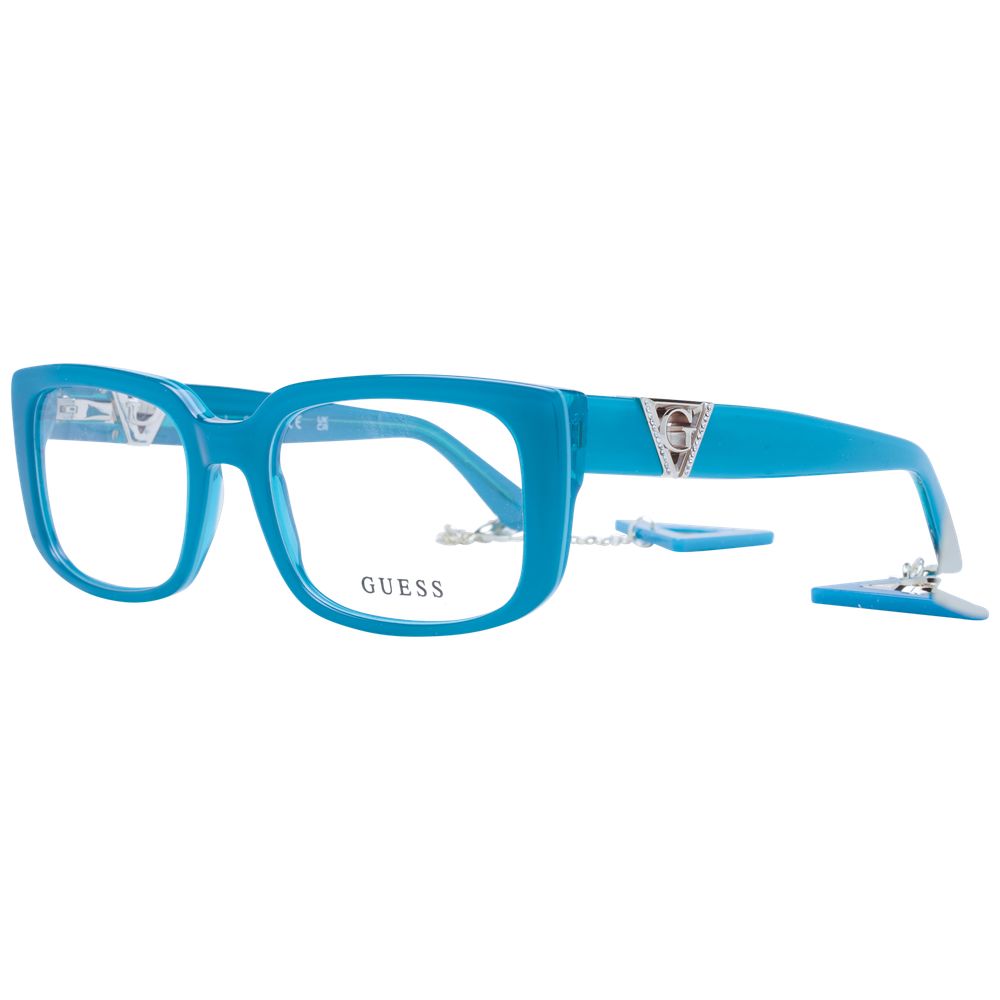 Guess Turquoise Women Glasses Frame