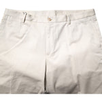 Dolce & Gabbana Beige Cotton Stretch Mid Waist Bermuda Shorts