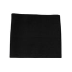 Dolce & Gabbana Black Cashmere Knitted Square Handkerchief Scarf MS7347
