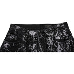 Dolce & Gabbana Black Tie Dye Cotton Straight Men Denim Jeans