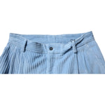 Dolce & Gabbana Light Blue Corduroy Cotton Skinny Denim Jeans