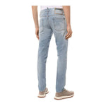 Dsquared² Light Blue Cotton Men Jeans