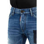 Dsquared² Blue Cotton Jeans & Pant