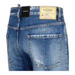 Dsquared² Blue Cotton Jeans & Pant