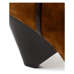 Saint Laurent Brown Suede Leather Boot