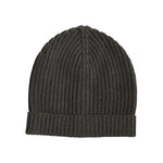 Dolce & Gabbana Dark Gray Cashmere Knit Winter Beanie Hat HAT9666