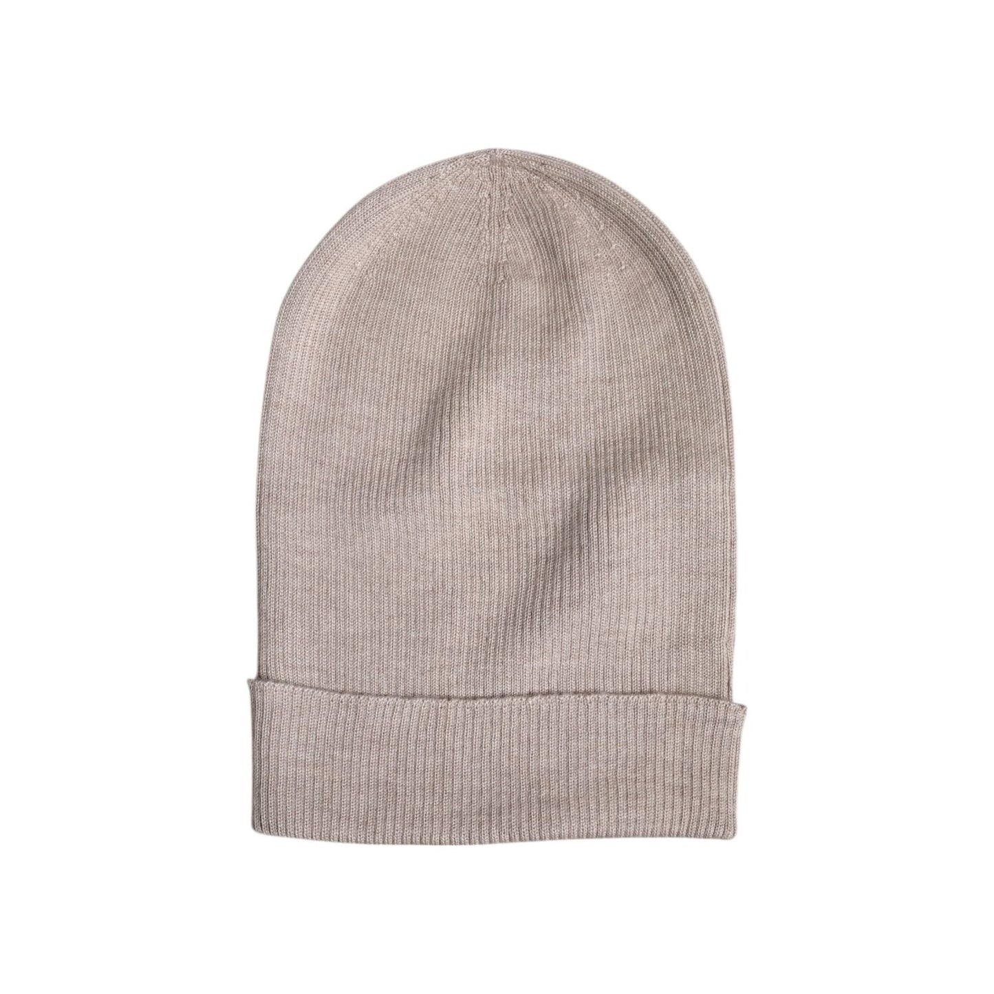 Dolce & Gabbana Beige Cashmere Knitted Winter Beanie Hat HAT9675