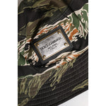 Dolce & Gabbana Multicolor DG Plaque Wide Brim Bucket Hat HAT9693-58