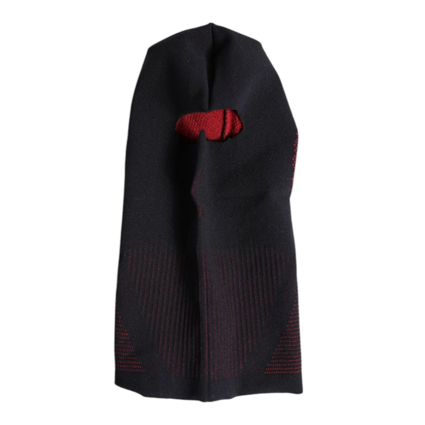 Dolce & Gabbana Black Cotton Knitted Ski Mask Balaclava Hat HAT9815