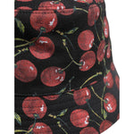 Dolce & Gabbana Black Cotton Printed Wide Brim Bucket Hat HAT9829-59