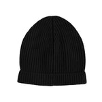 Dolce & Gabbana Black Cashmere Knitted Winter Beanie Hat HAT9847