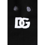 Dolce & Gabbana Black Cashmere Knitted Ski Mask Balaclava Hat HAT9730