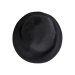 Dolce & Gabbana Black Cotton Wide Brim Bucket Hat HAT9758-57