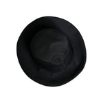 Dolce & Gabbana Black Cotton Wide Brim Fedora Hat HAT9774-57