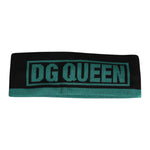 Dolce & Gabbana Black Silk Knitted DG Queen Head Band Hat HAT9810