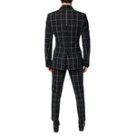 Dolce & Gabbana Black TAORMINA Double Breasted 2 Piece Suit