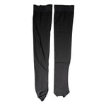 Dolce & Gabbana Black Viscose Stretch Over Calf Stockings Socks