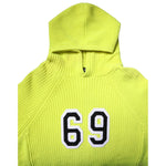 Dolce & Gabbana Green 69 Knit Hooded Men Pullover Sweater