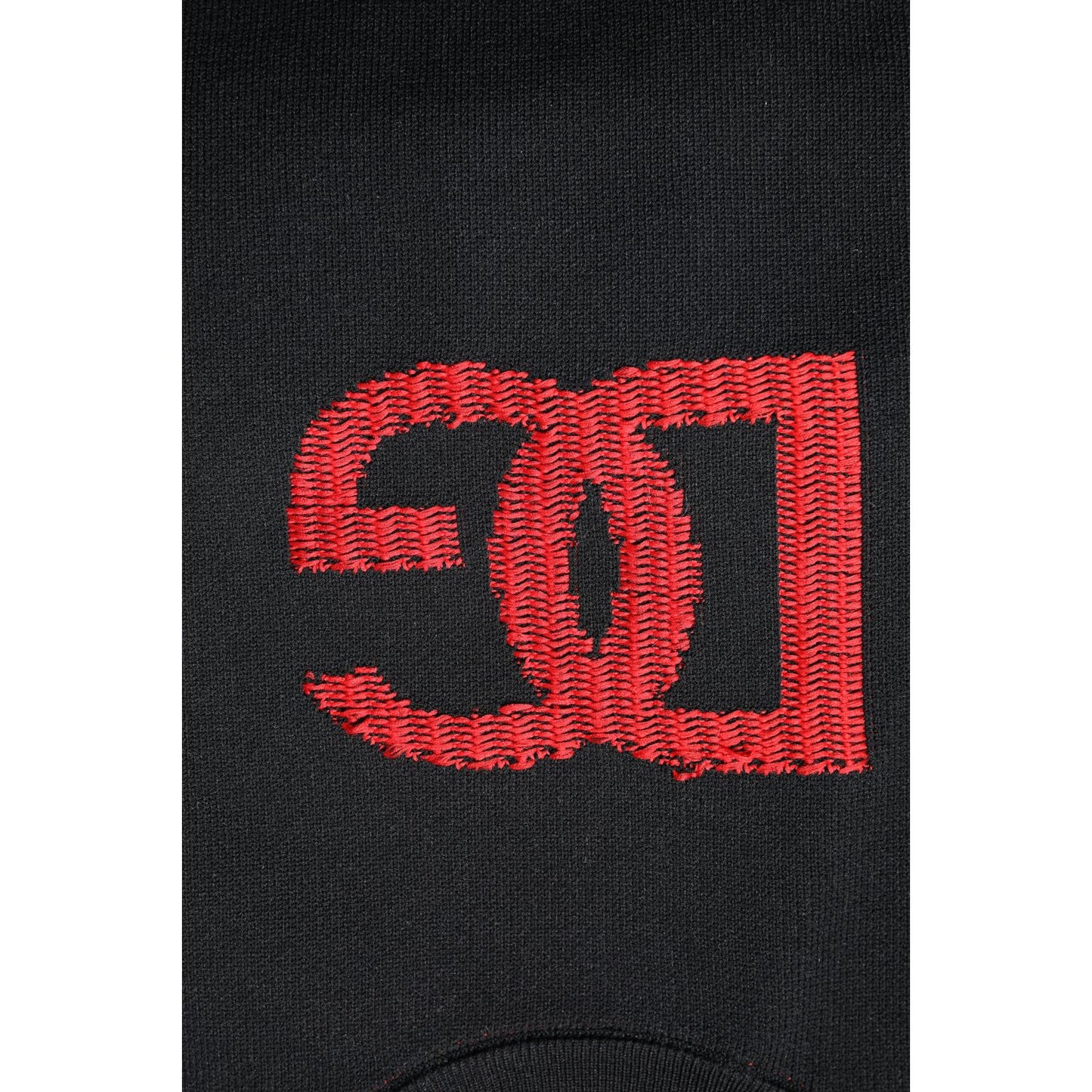 Dolce & Gabbana Black Nylon DGLogo Knit Men Pullover Sweater