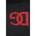 Dolce & Gabbana Black Nylon DGLogo Knit Men Pullover Sweater